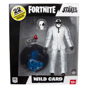 Fortnite Wild Card Black 7 Inch Action Figure