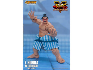 Street Fighter V Storm Collectibles E Honda Nostalgia Costume 1:12 Action Figure