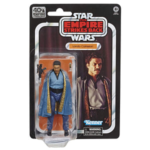 Damaged Packaging Star Wars Black Series 40th Anniversary Empire Strikes Back Lando Calrissian Action Figure