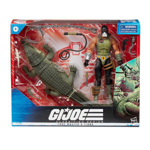 GI JOE Classified Series Croc Master & Fiona Action Figure