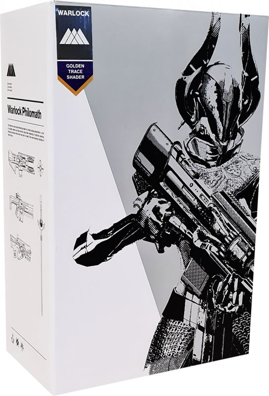 Destiny 2 ThreeZero Warlock Philomath Golden Trace Shader 1:6