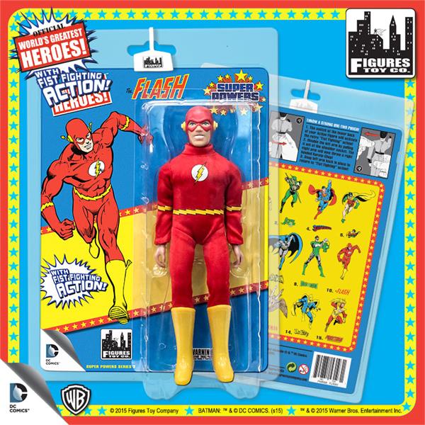 DC Retro Mego Kresge Style Super Powers The Flash Action Figure - Action Figure Warehouse Australia | Comic Collectables
