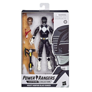 Power Rangers Lightning Collection Wave 6 Mighty Morphin Black Ranger Action Figure