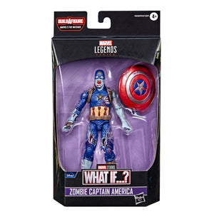 Marvel Legends What If...? Disney Plus Series Zombie Captain America Action Figure