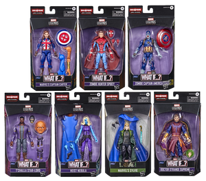Damaged Packaging Marvel Legends What If...? Disney Plus Series BAF The Watcher Set Of Seven Action Figures