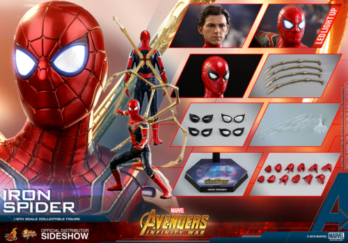 Spiderman infinity war action figure deals