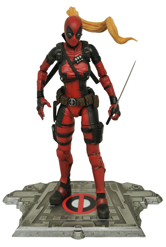 Marvel Diamond Select Lady Deadpool Action Figure - The Little Toy