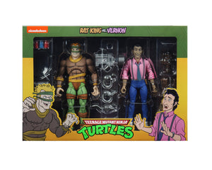 Teenage Mutant Ninja Turtles Neca Rat King and Vernon Action Figure 2-Pack