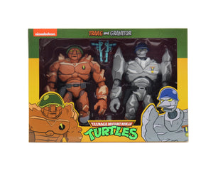 Teenage Mutant Ninja Turtles Neca Traag and Granitor Action Figure 2-Pack