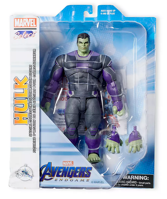 Marvel Diamond Select Exclusive Disney Store End Game Hulk Action