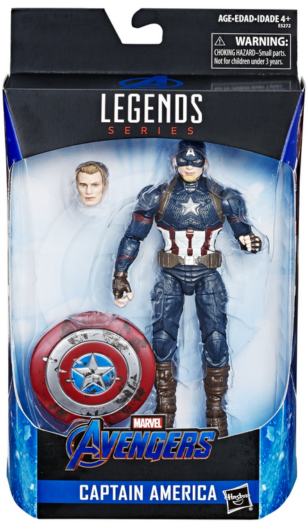 Captain america with outlet mjolnir action figure