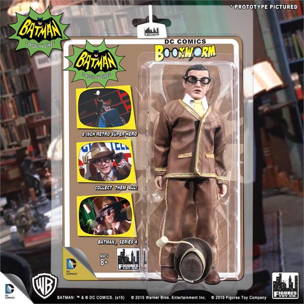 DC Retro Mego Kresge Style Batman TV Series Bookworm Action Figure - Action Figure Warehouse Australia | Comic Collectables