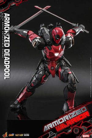 Marvel Hot Toys Armorized Warrior Deadpool 1:6 Scale Action Figure CMS09D42 Pre-Order