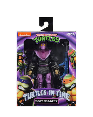 Teenage Mutant Ninja Turtles Neca Turtles In Time Foot Soldier Action Figure