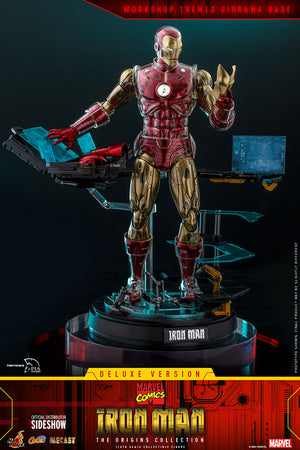 Marvel Hot Toys Iron Man Origins Deluxe Diecast 1:6 Scale Action Figure CMS08D38 Pre-Order