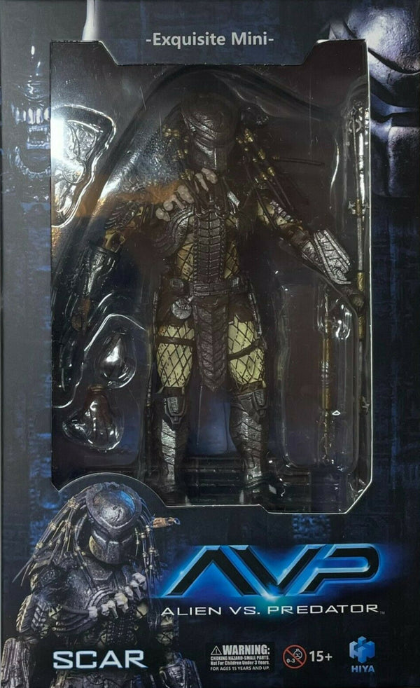 Alien vs. Predator Scar Predator Action Figure (Unmasked)