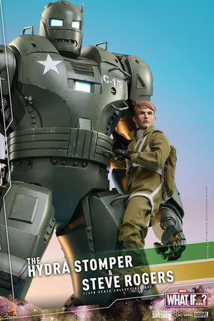 Marvel Hot Toys What If...? Hydra Stomper & Steve Rogers 1:6 Scale Action Figure TMS060 Pre-Order