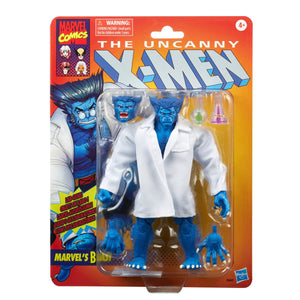 Marvel Legends Vintage Collection Uncanny X-Men Blue Beast Action Figure