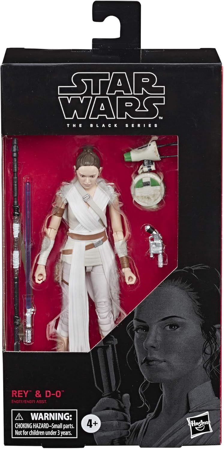 Star Wars Black Series Rey & D-0 Droid #91 Action Figure