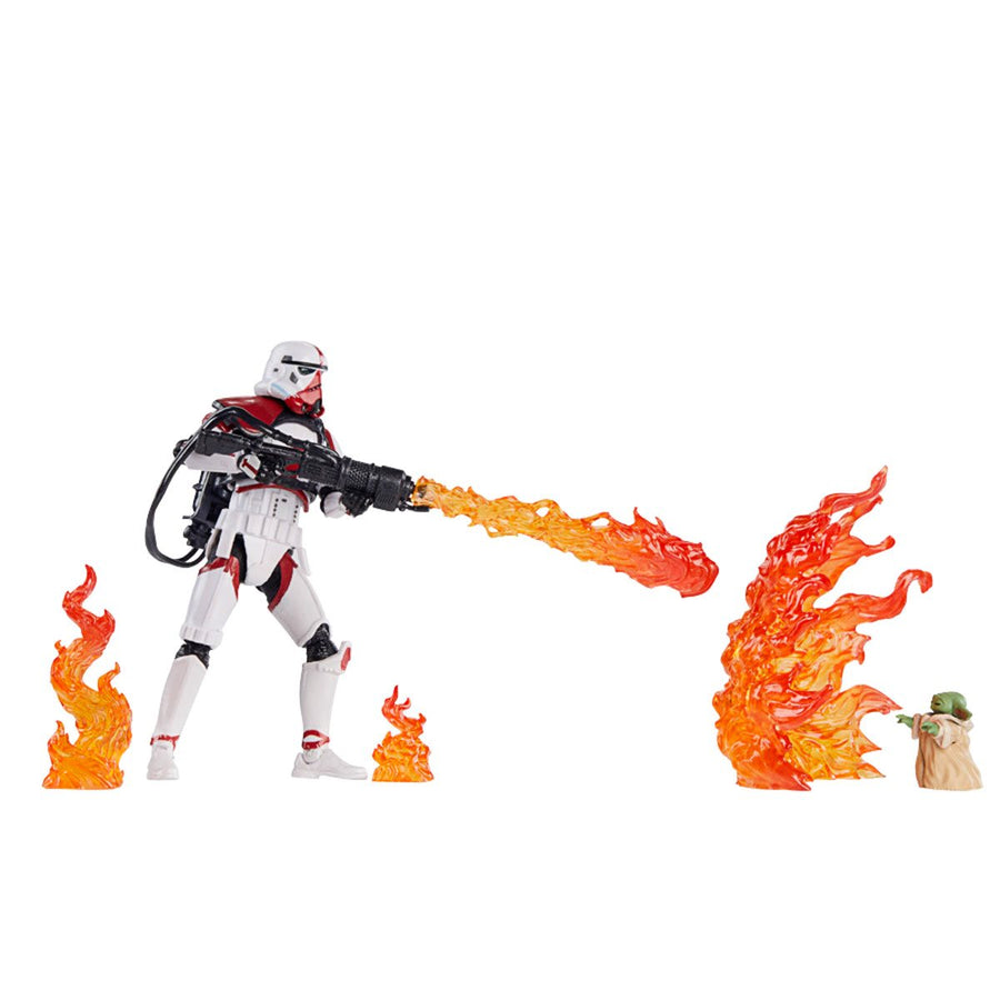 Star Wars The Vintage Collection Mandalorian Incinerator Trooper & Grogu Action Figure