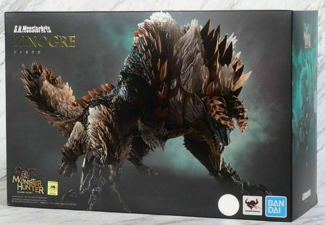 Monster Hunter Bandai SH MonsterArts Zinogre Action Figure
