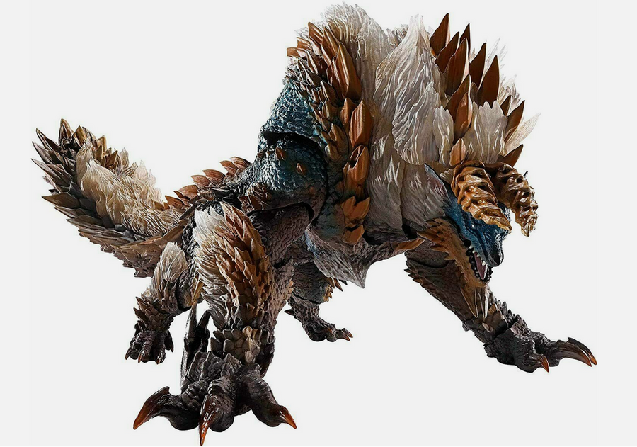 Monster Hunter Bandai SH MonsterArts Zinogre Action Figure
