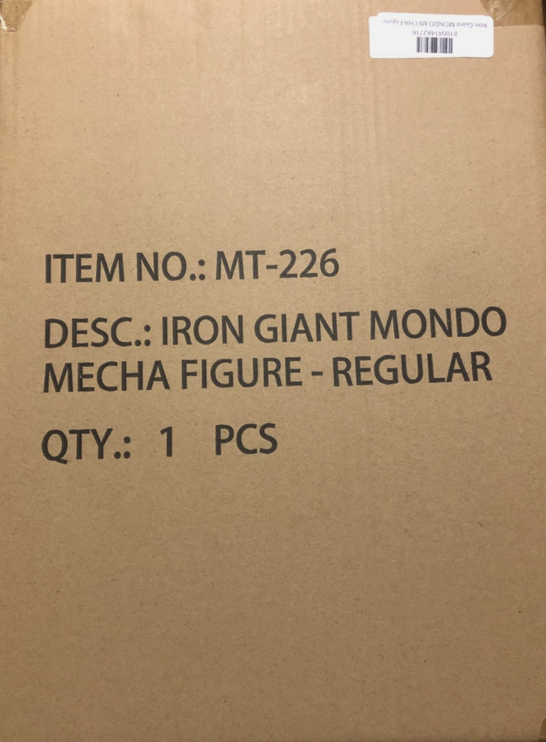 The Iron Giant Mondo The Iron Giant Mecha Figure 1:6 Scale Action Figure