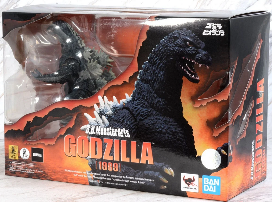 Godzilla Bandai SH MonsterArts 1989 Godzilla Action Figure