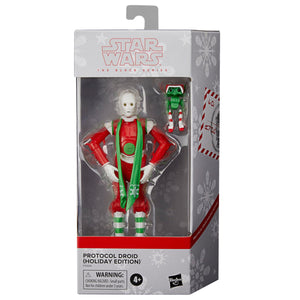 Star Wars Black Series Holiday Edition Protocol Droid Action Figure