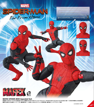 Marvel Mafex Spider-Man Far From Home Upgraded Suit Action Figure #113
