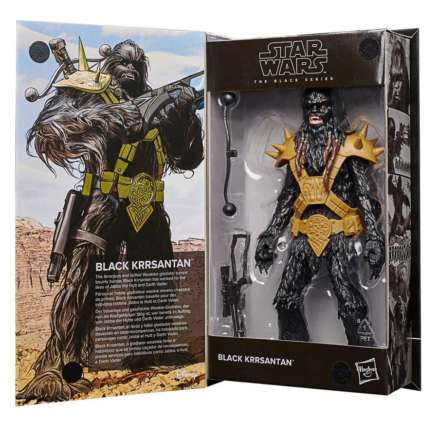 Star Wars Black Series Comic Bounty Hunter Black Krrsantan Action Figure