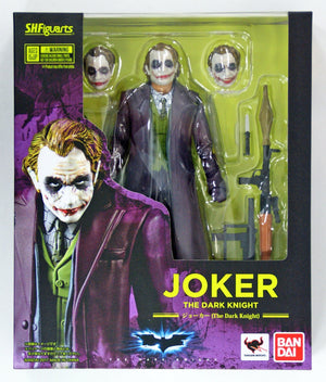 DC Bandai SH Figuarts Batman Joker The Dark Knight Action Figure - Action Figure Warehouse Australia | Comic Collectables