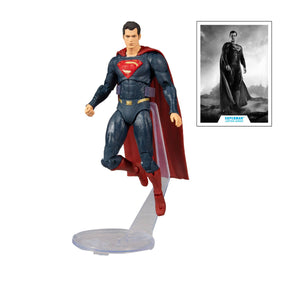 DC Multiverse McFarlane Justice League Zack Snyder Blue Suit Superman Action Figure
