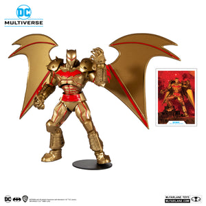 DC Multiverse McFarlane Series Batman Hellbat Suit Lunar Gold Edition Action Figure