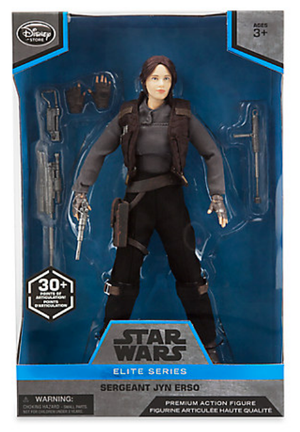 Star Wars Disney Store Exclusive 10 Inch Sergeant Jyn Erso Figure