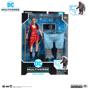 DC Multiverse McFarlane Suicide Squad King Shark Series Harley Quinn Action Figure