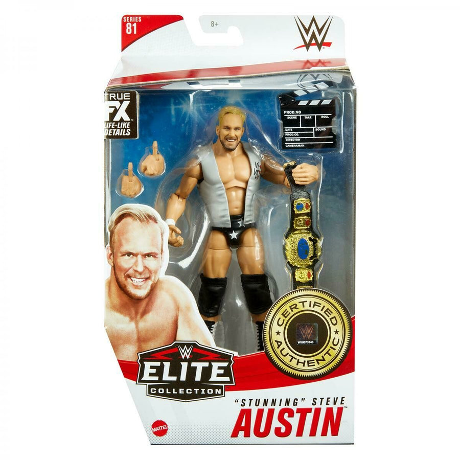 WWE Wrestling Elite Series #81 Stunning Steve Austin Action Figure