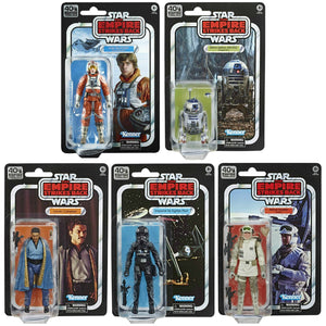 Star Wars Black Series 40th Anniversary Empire Strikes Back Wave 2 Set of 5 Action Figures