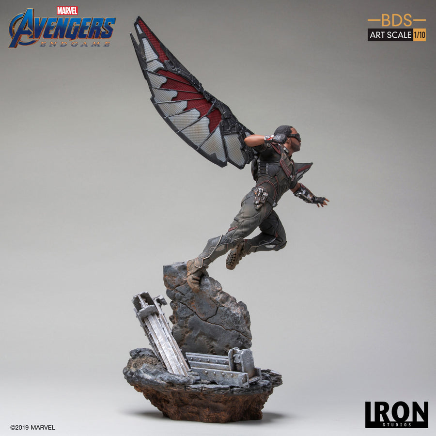 Marvel Iron Studios Avengers Endgame Falcon 1:10 Scale Statue