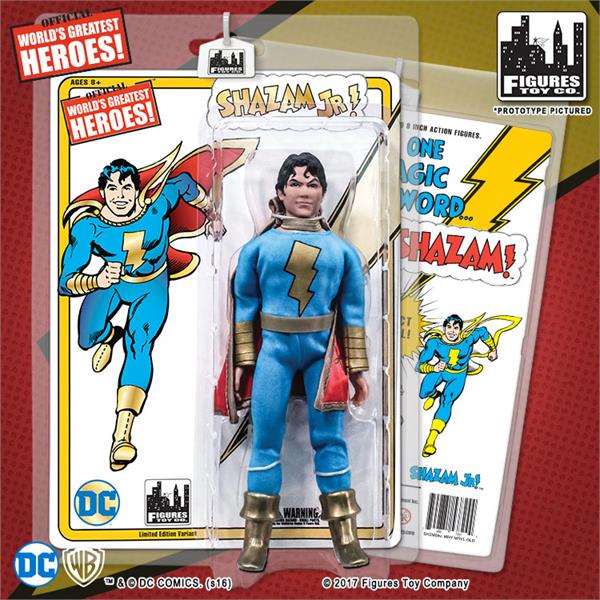 DC Retro Mego Kresge Style Shazam Jr Limited Edition Action Figure - Action Figure Warehouse Australia | Comic Collectables
