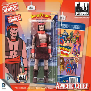DC Retro Mego Kresge Style Super Friends Apache Chief Series 1 Action Figure - Action Figure Warehouse Australia | Comic Collectables