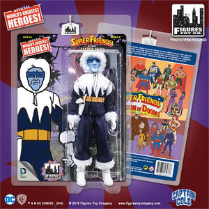 DC Retro Mego Kresge Style Super Friends Captain Cold Series 3 Action Figure - Action Figure Warehouse Australia | Comic Collectables