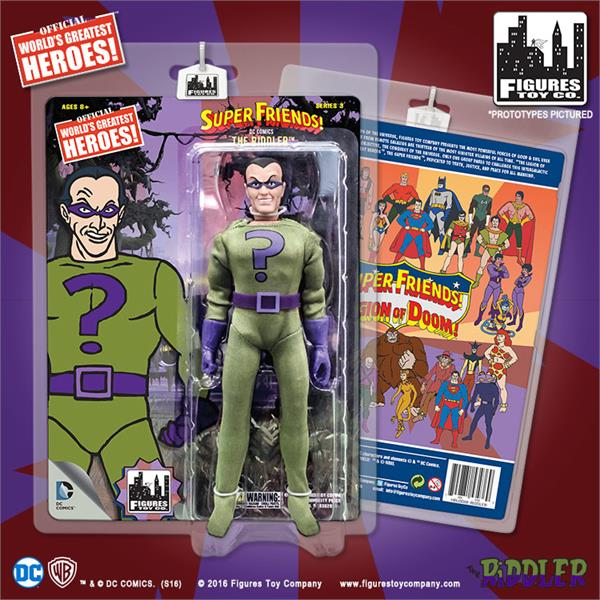 DC Retro Mego Kresge Style Super Friends The Riddler Series 3 Action Figure - Action Figure Warehouse Australia | Comic Collectables