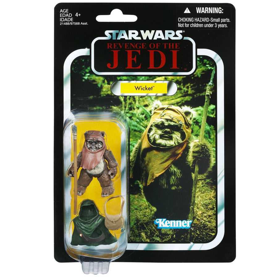 Damaged Packaging Star Wars The Vintage Collection Ewok Wicket Action Figure