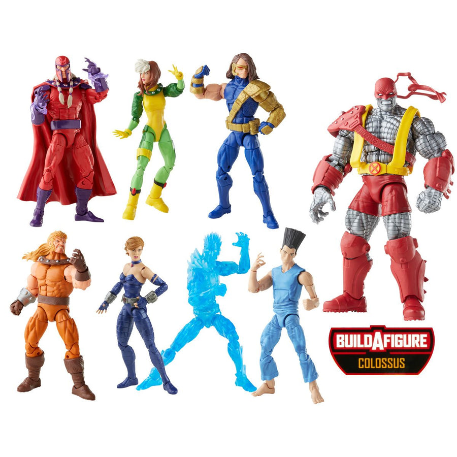 Marvel Legends X-Men Age Of Apocalypse Series 2 BAF Colossus Set of 7 Action Figures