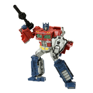 Transformers Takara Tomy Premium Finish War for Cybertron WFC-01 Voyager Optimus Prime Action Figure