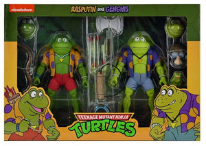 Teenage Mutant Ninja Turtles Neca Genghis & Rasputin Frog Action Figure 2-Pack