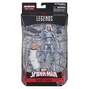 Marvel Legends Spider-Man Kingpin Series Silver Sable Action Figure