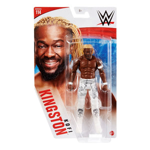 WWE Wrestling Basic Series #114 Kofi Kingston Action Figure