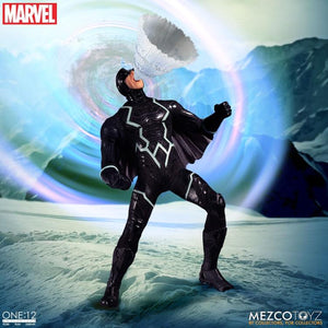 Marvel Mezco Black Bolt & Lockjaw One:12 Scale Action Figure